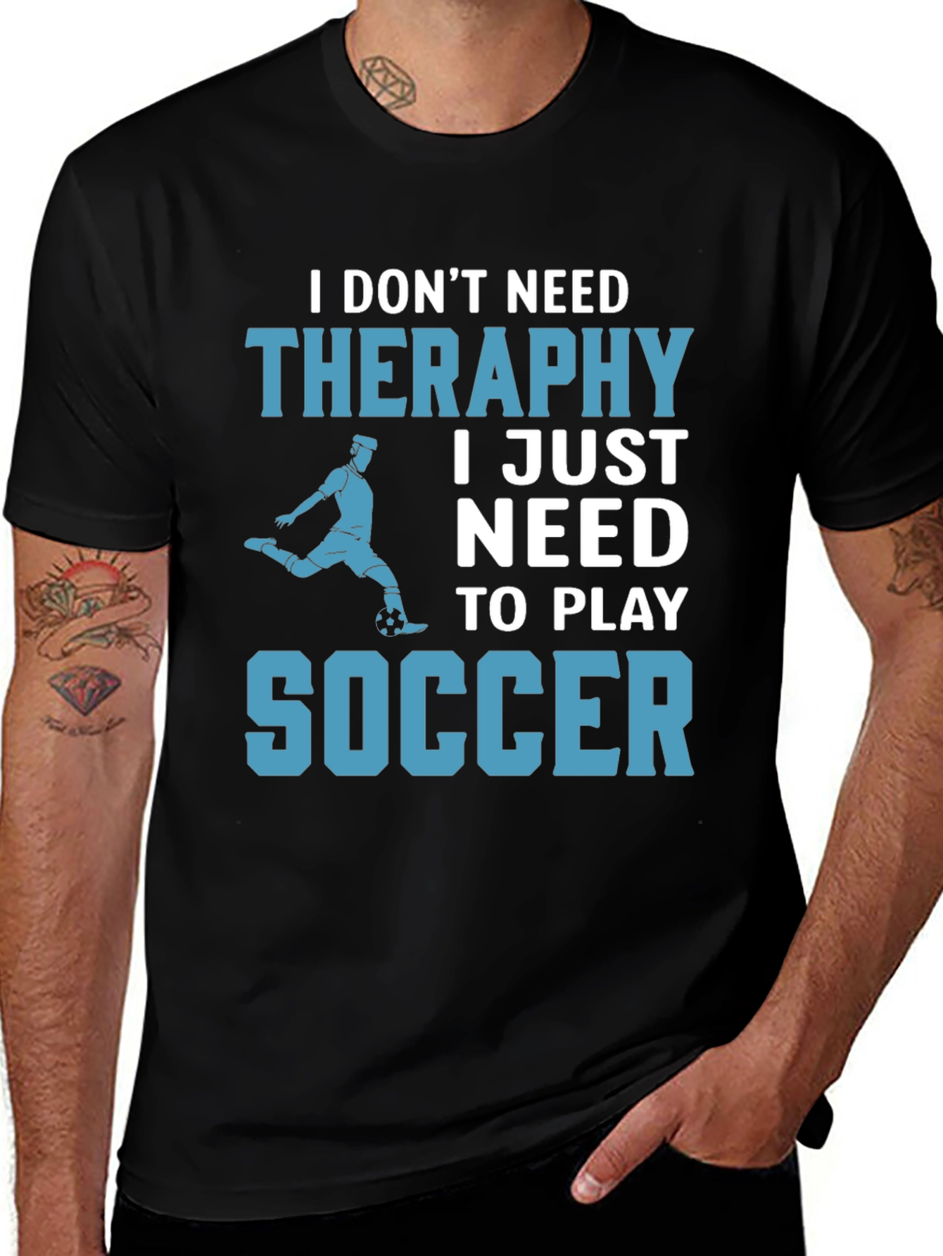 Soccer Therapy T-Shirt - Play Soccer!