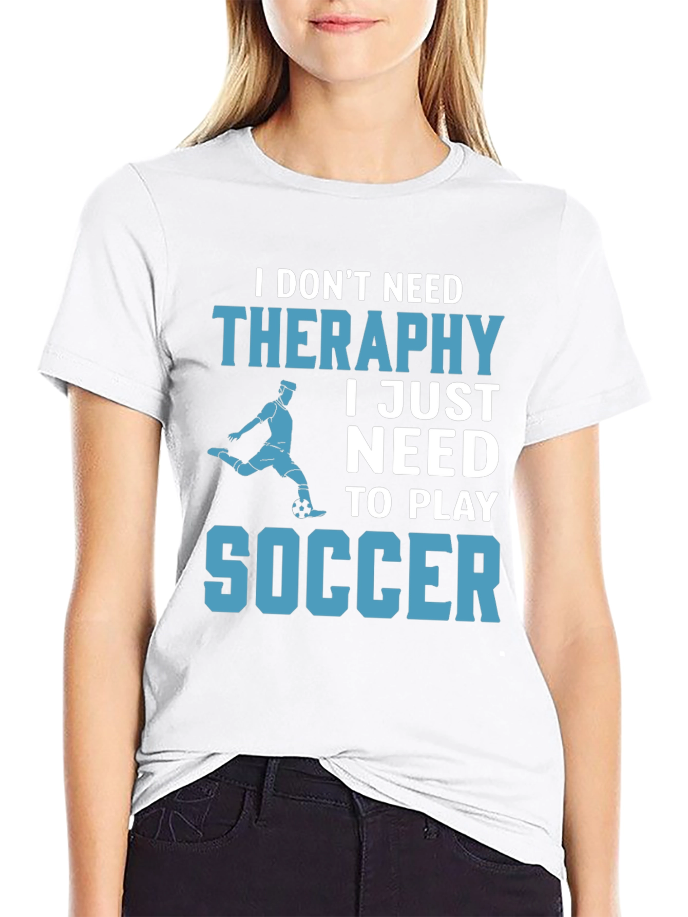 Soccer Therapy T-Shirt - Play Soccer!