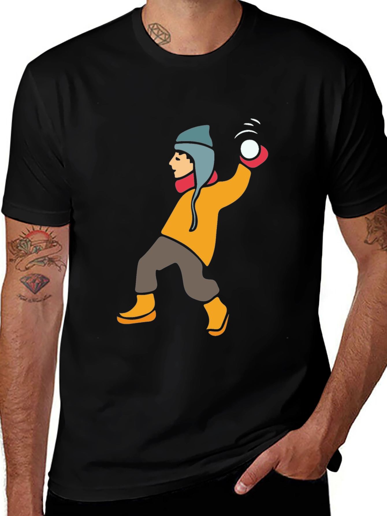 Snow Day T-Shirt - Fun Winter Graphic Tee
