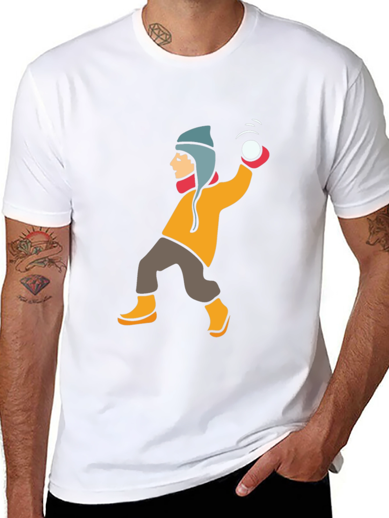 Snow Day T-Shirt - Fun Winter Graphic Tee