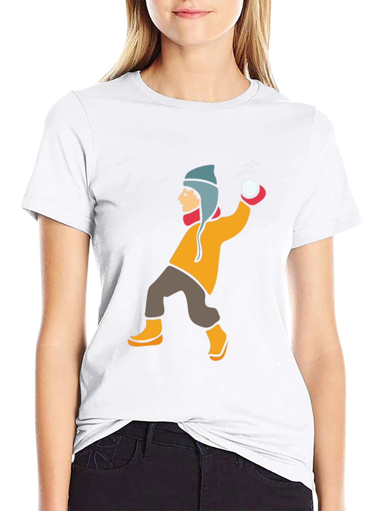 Snow Day T-Shirt - Fun Winter Graphic Tee