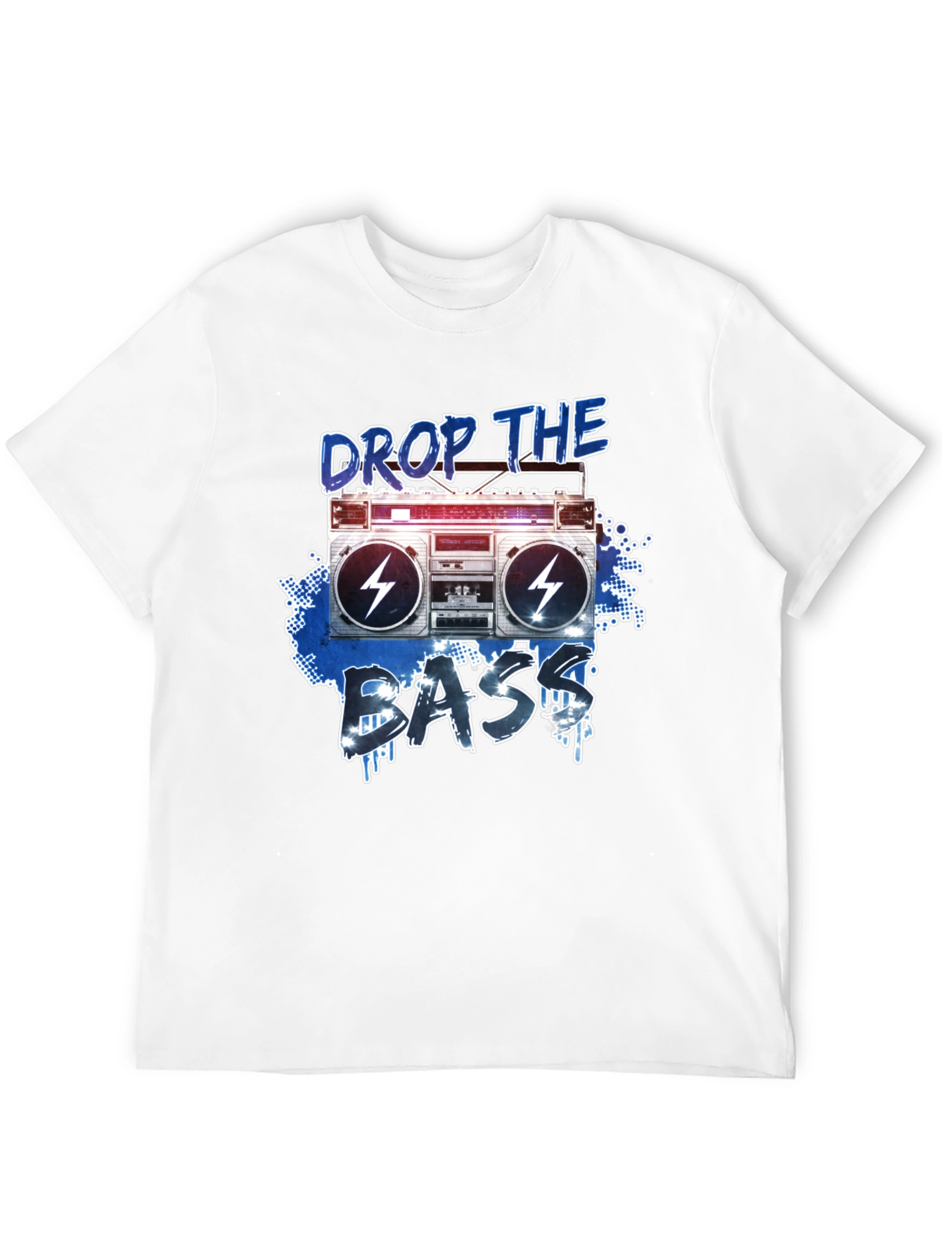 Drop the Bass Boombox T-Shirt