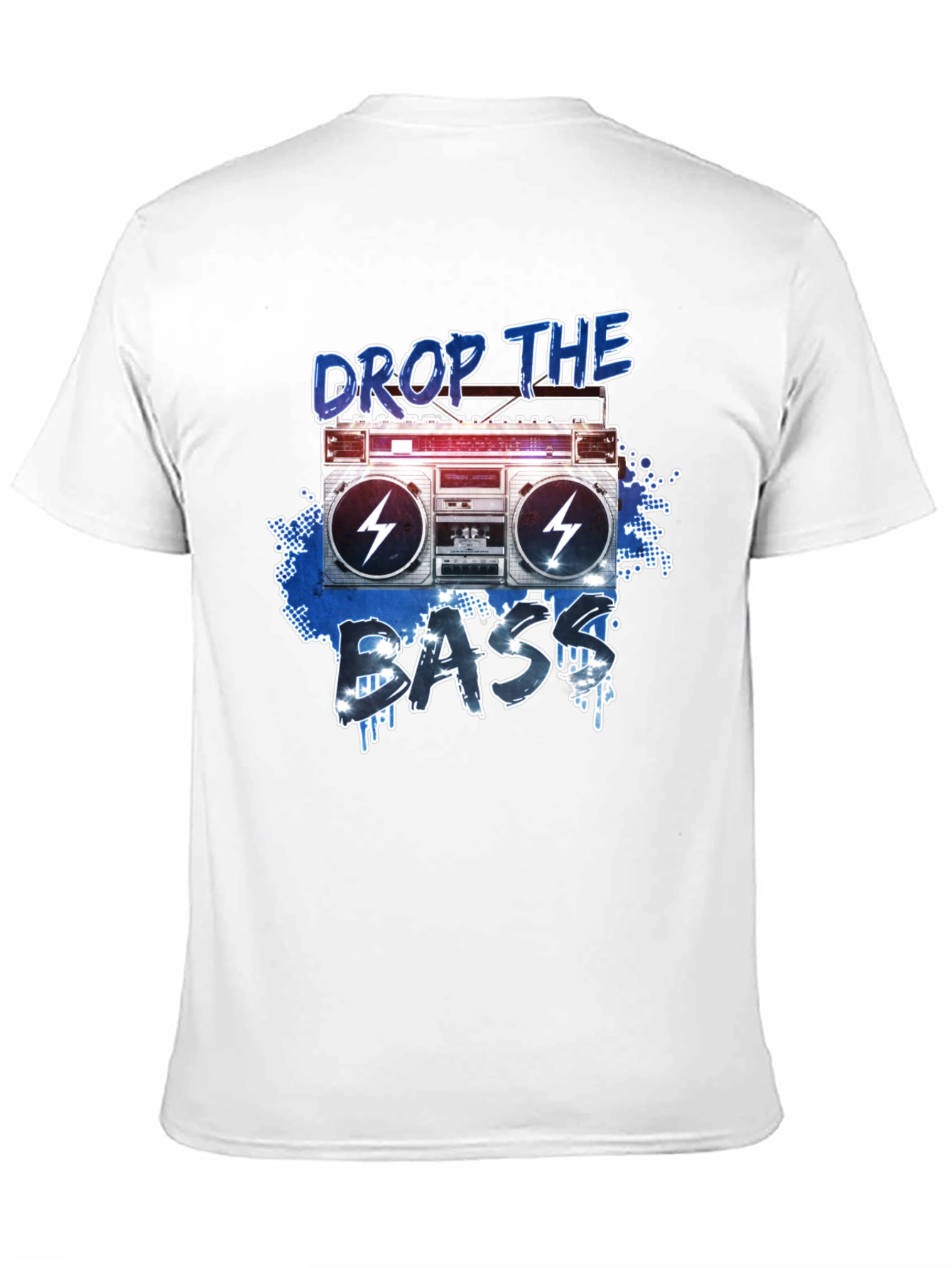 Drop the Bass Boombox T-Shirt