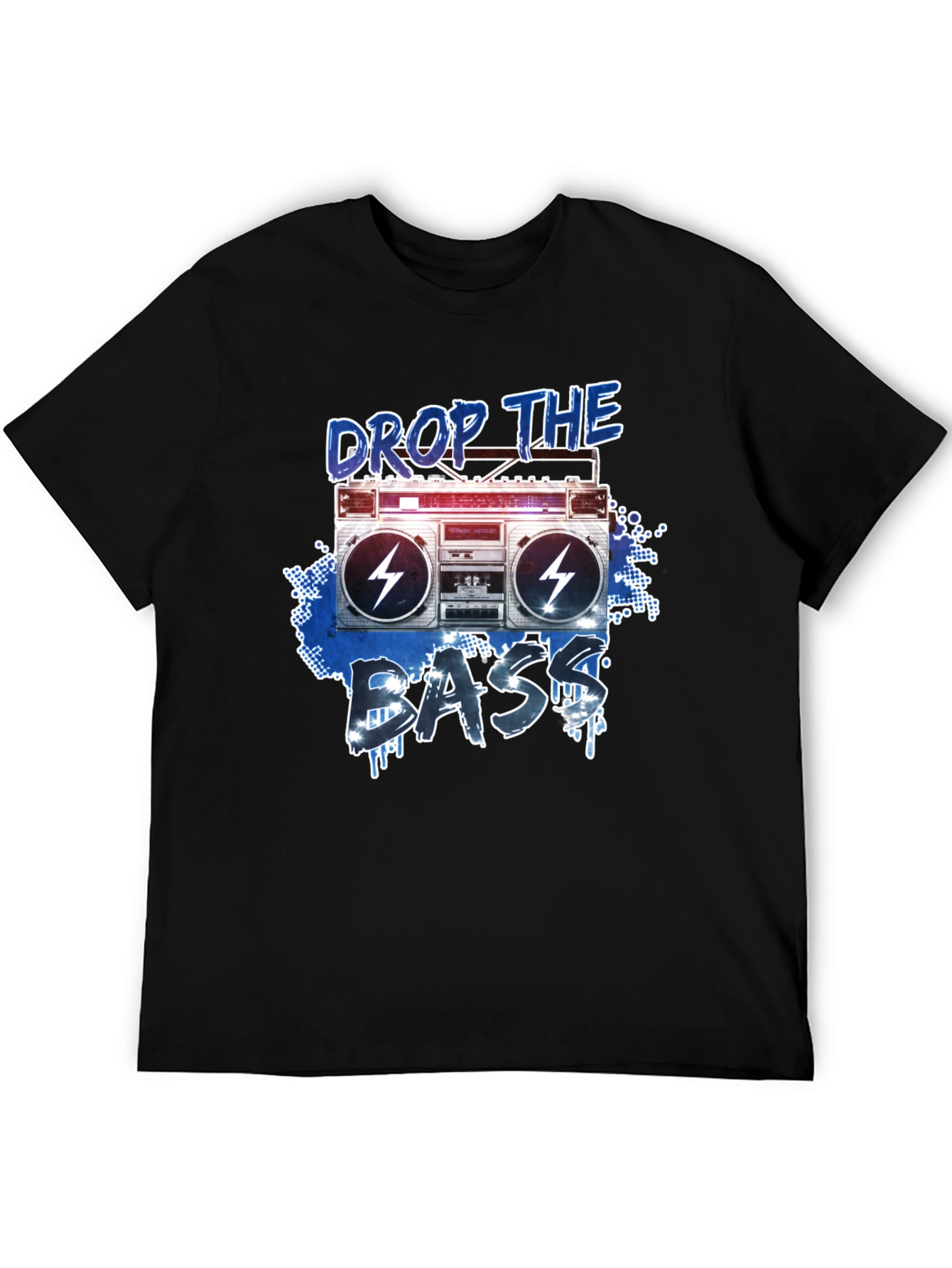 Drop the Bass Boombox T-Shirt