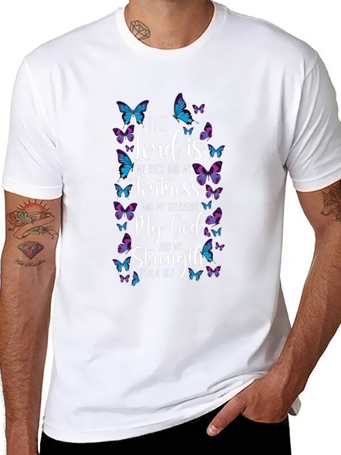 The Lord Is My Strength Graphic Tee
