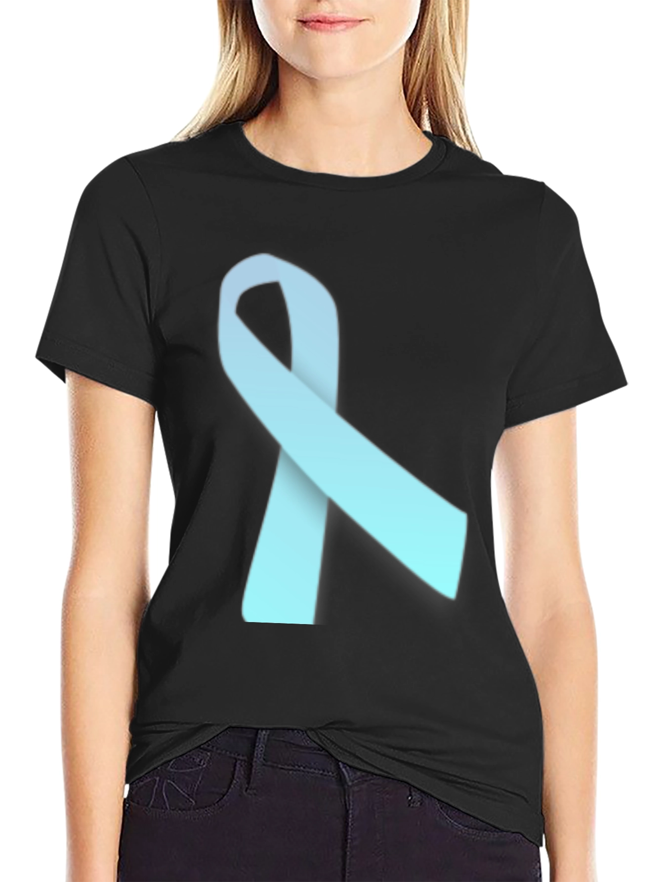 Awareness Ribbon T-Shirt - Soft Cotton Blend
