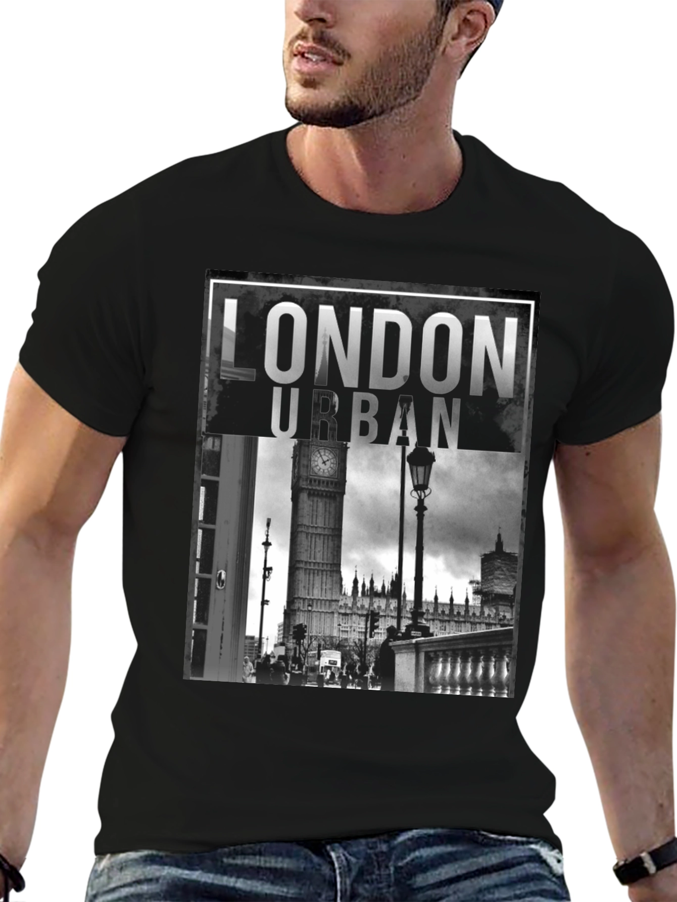 London Urban Black T-Shirt