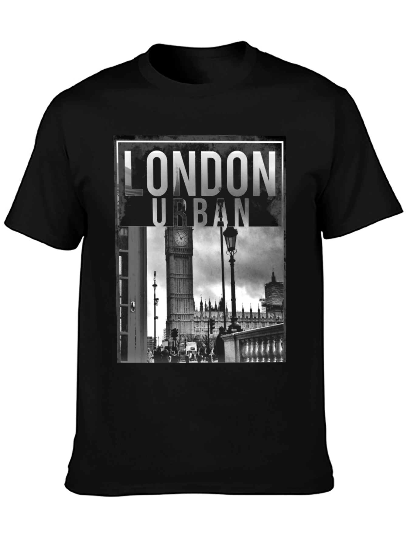 London Urban Black T-Shirt