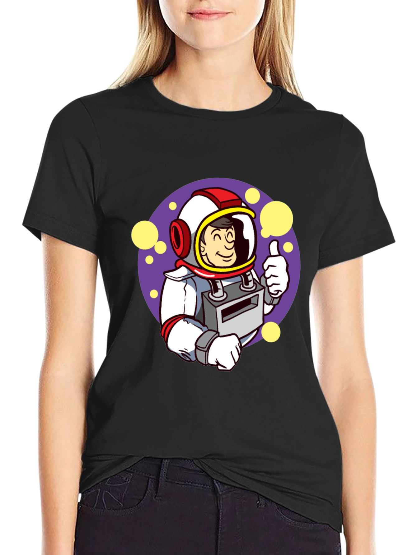 Astronaut Graphic T-Shirt - Space Adventure Tee