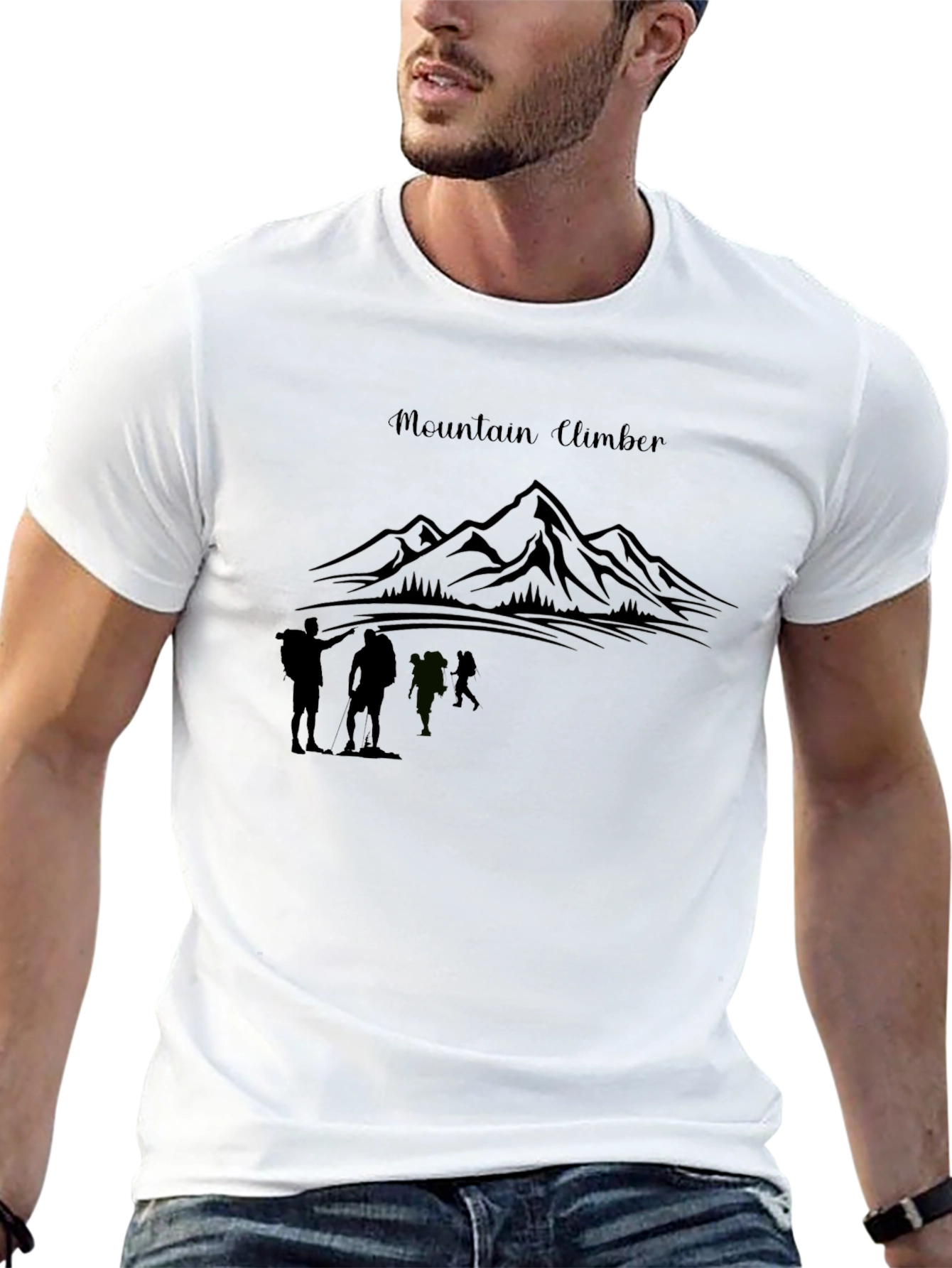 Mountain Climber Graphic Tee - Adventure Ready!