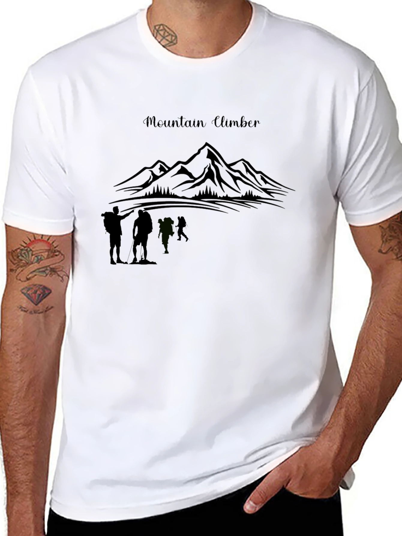Mountain Climber Graphic Tee - Adventure Ready!