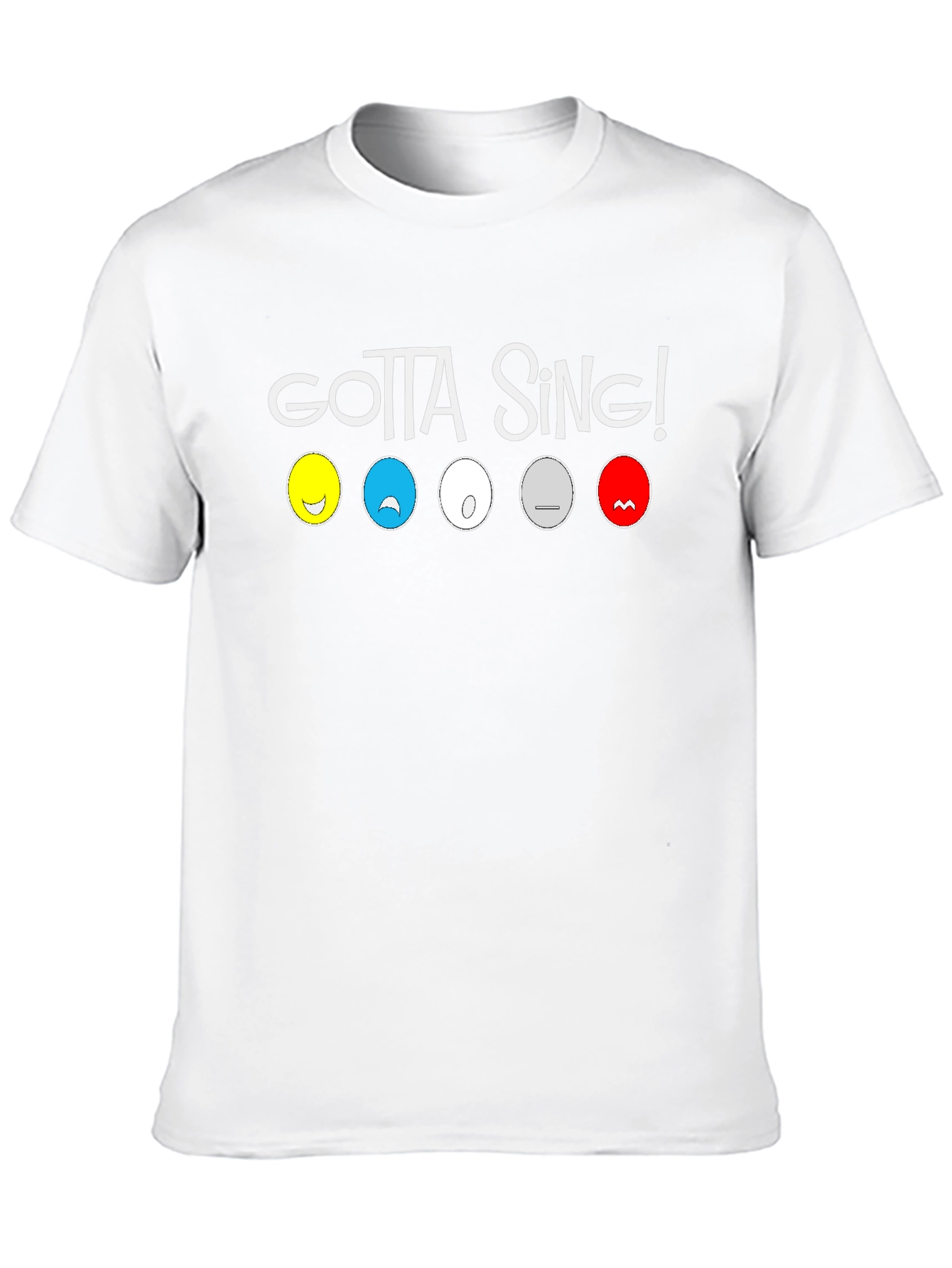 Gotta Sing! Emotions T-Shirt - Black Cotton Tee