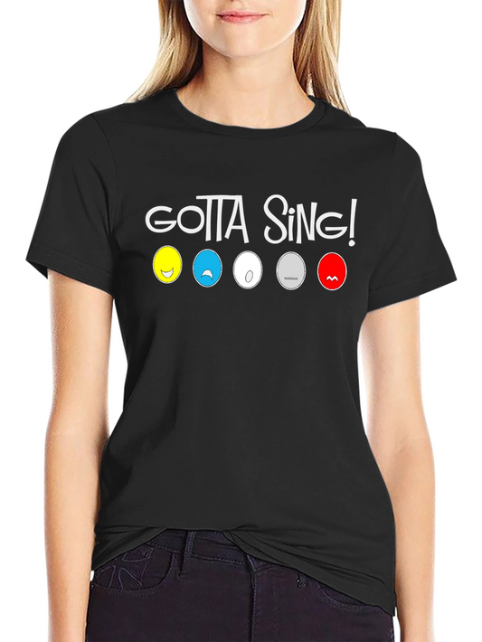 Gotta Sing! Emotions T-Shirt - Black Cotton Tee