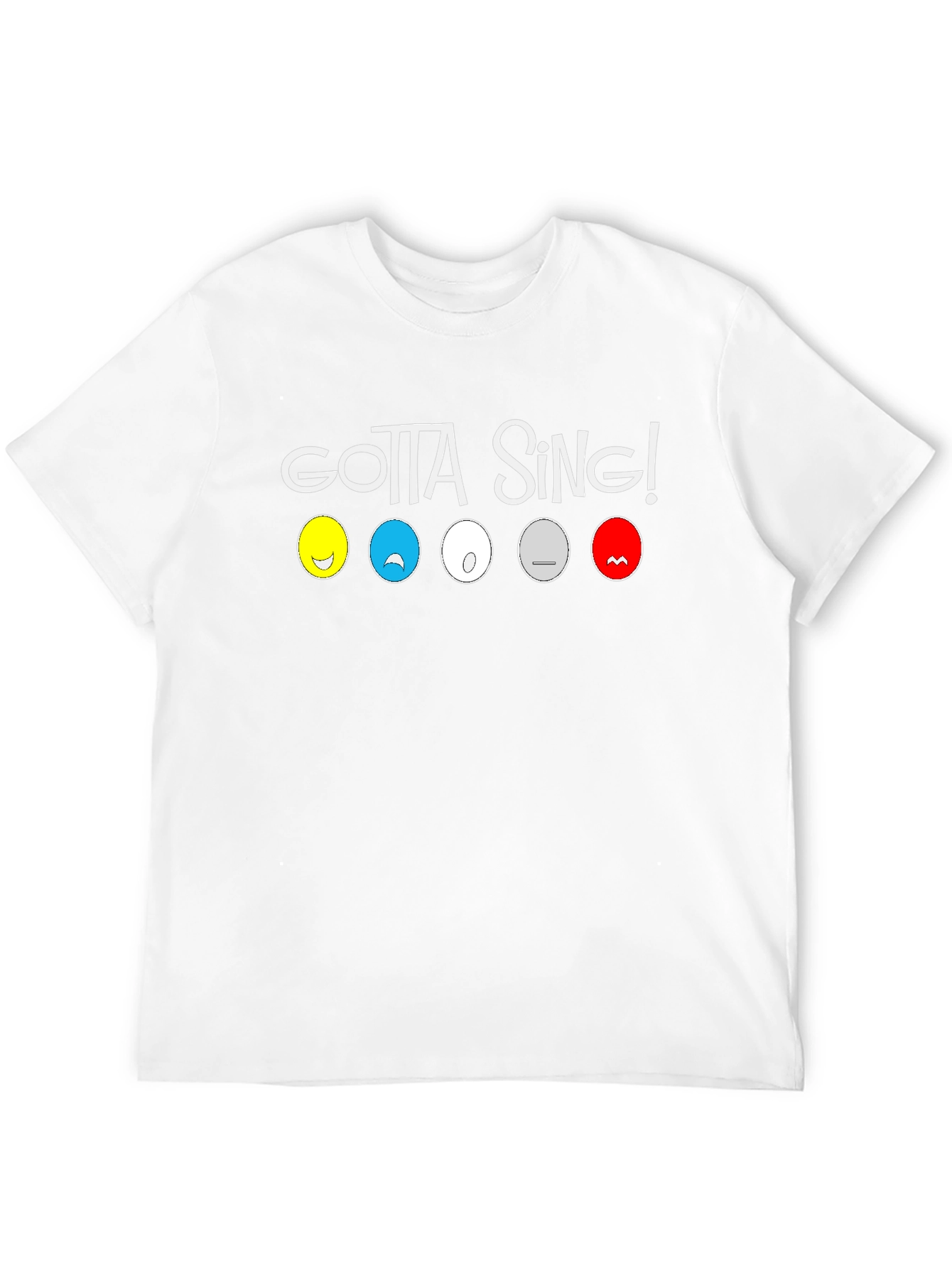 Gotta Sing! Emotions T-Shirt - Black Cotton Tee