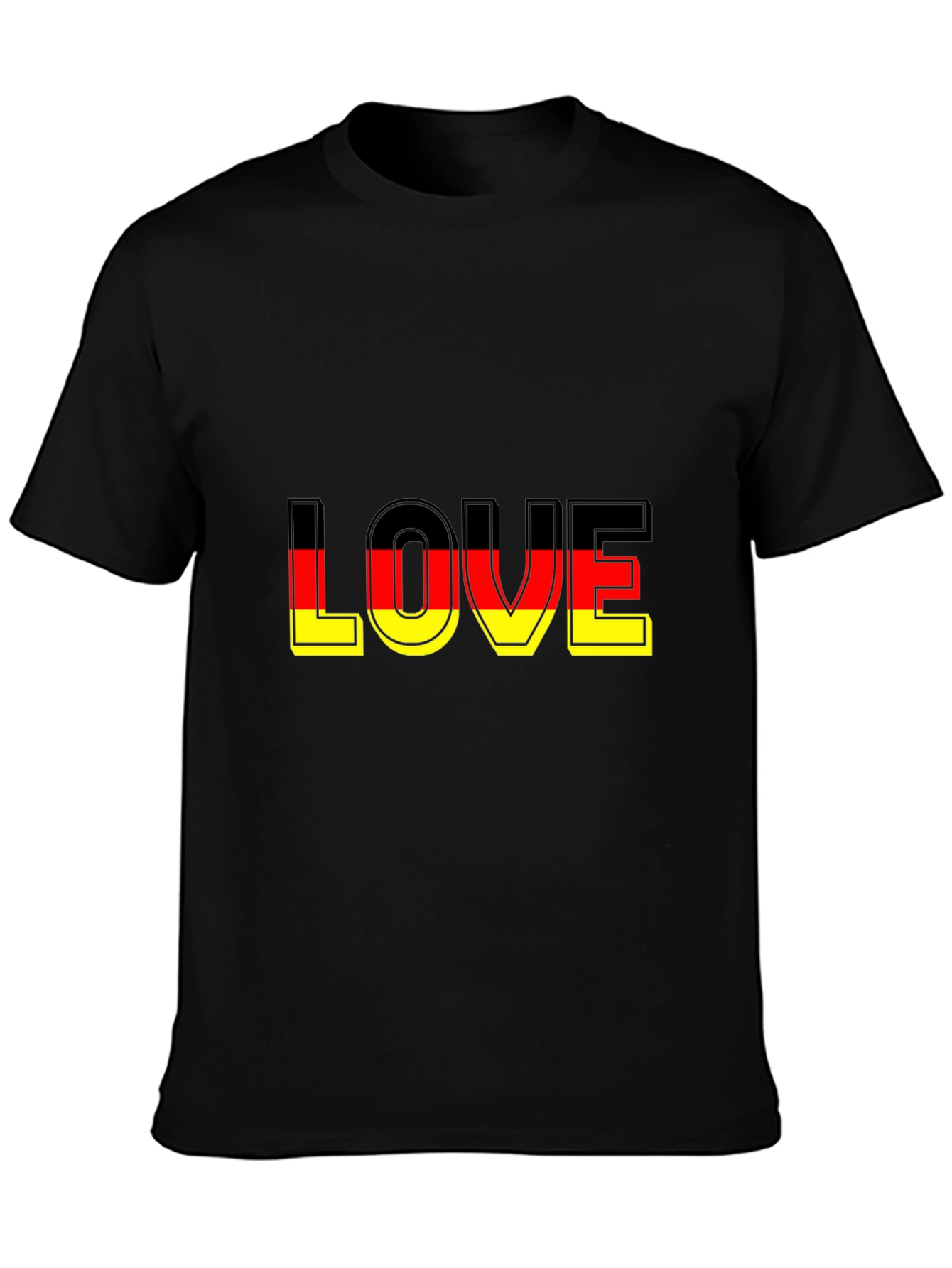 German Flag Love T-Shirt