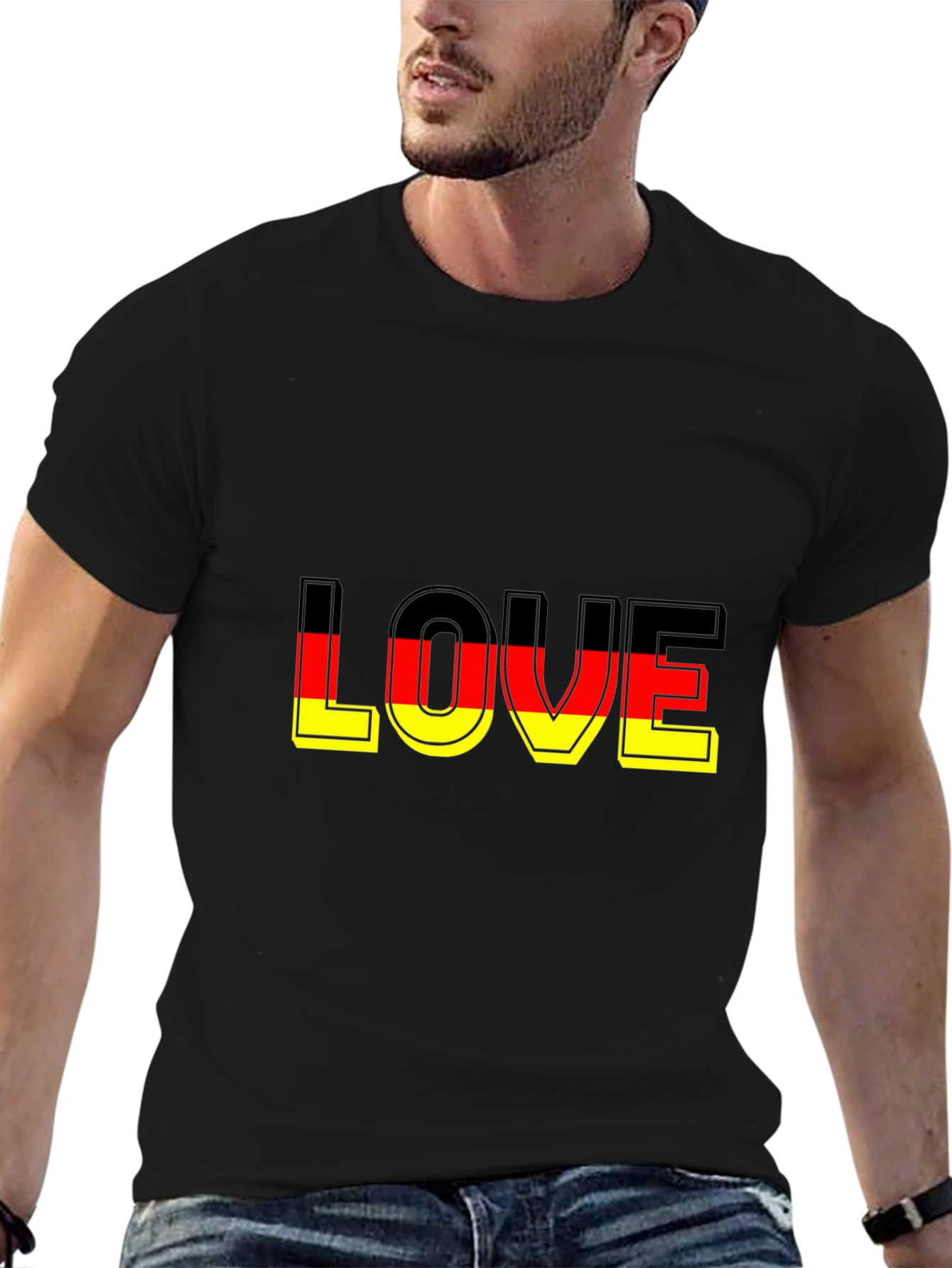 German Flag Love T-Shirt