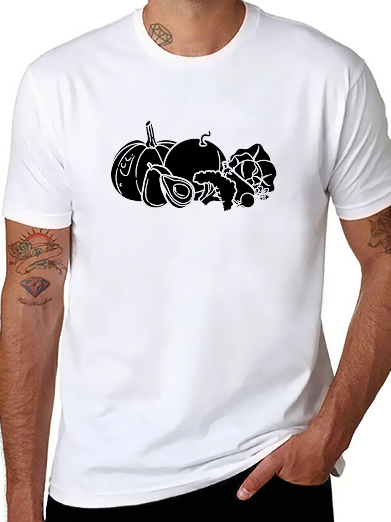 Silhouette Veggie T-Shirt