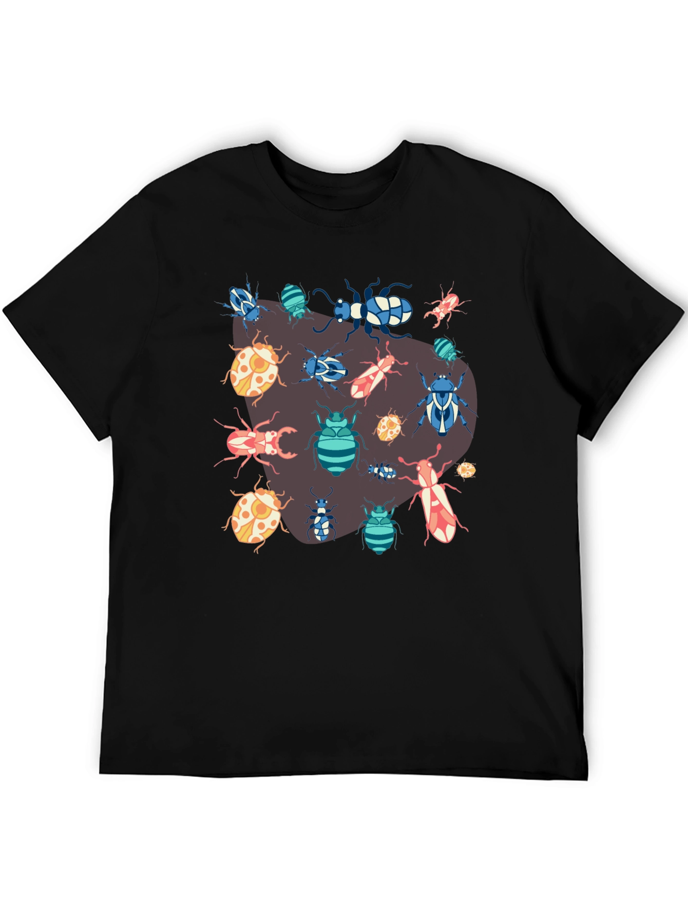 Bug Print T-Shirt - Unique Insect Design