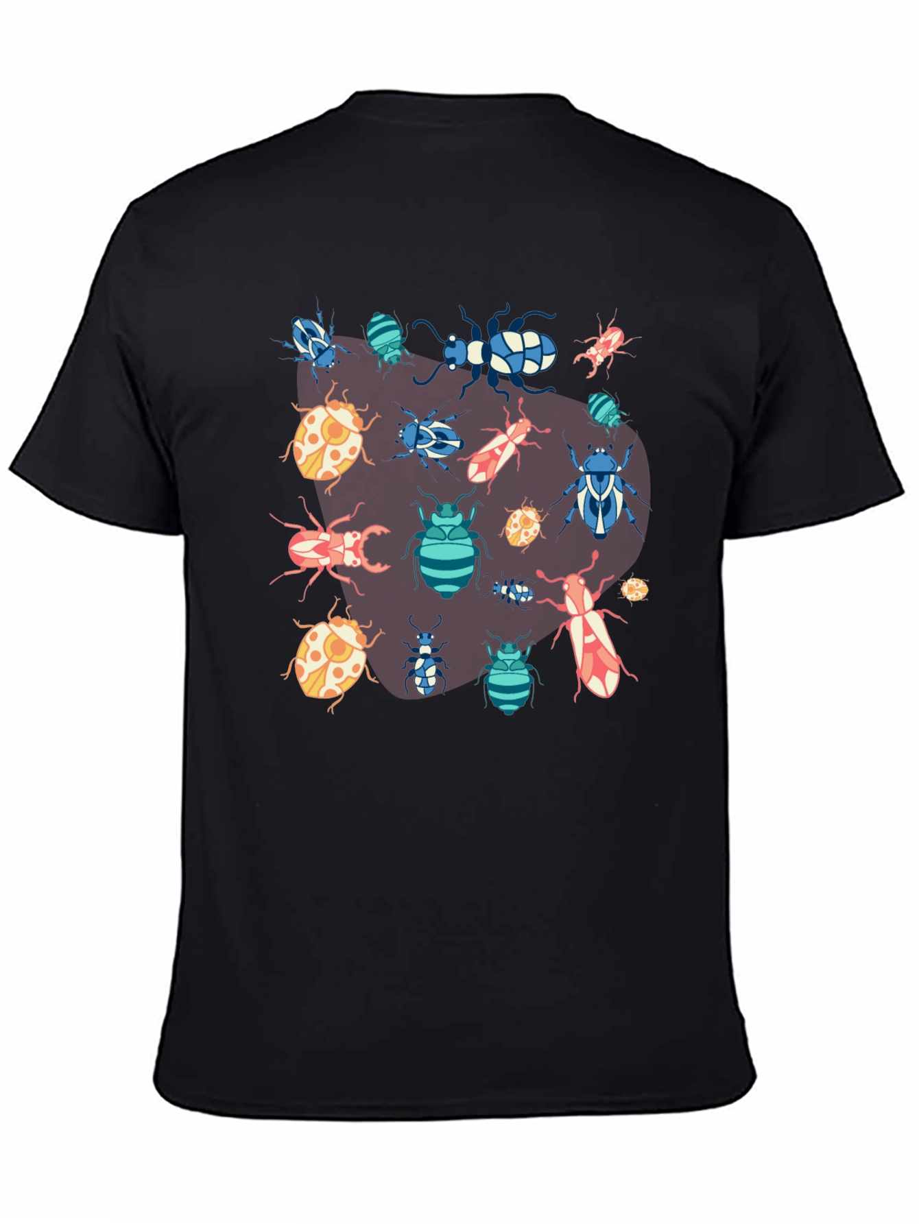 Bug Print T-Shirt - Unique Insect Design