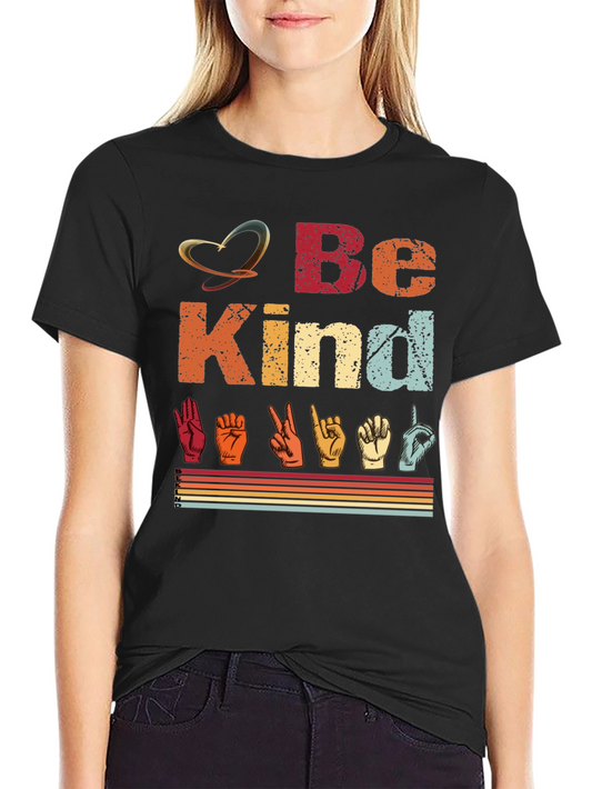 Be Kind Sign Language T-Shirt