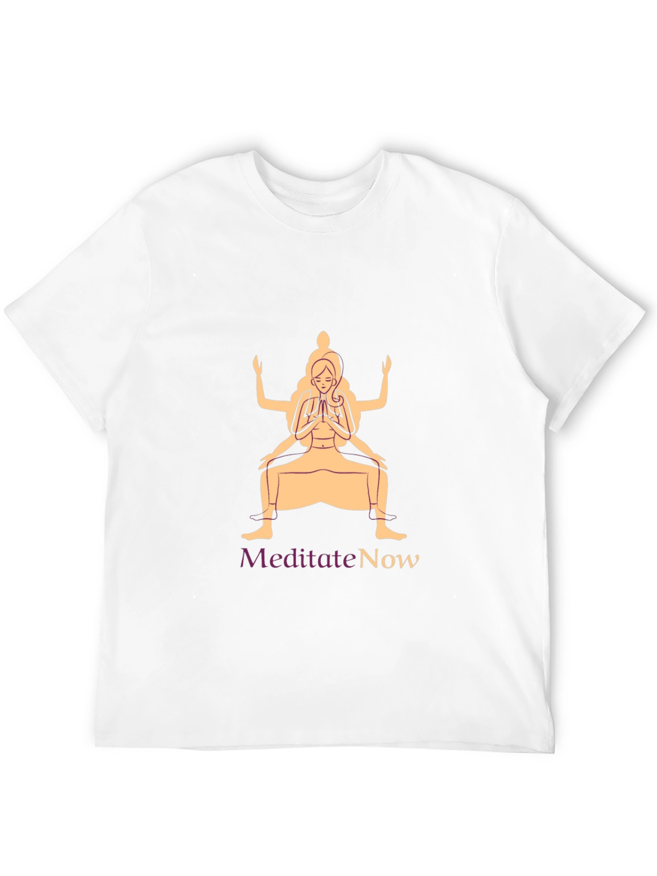Meditate Now Graphic Tee - Yoga Zen Shirt
