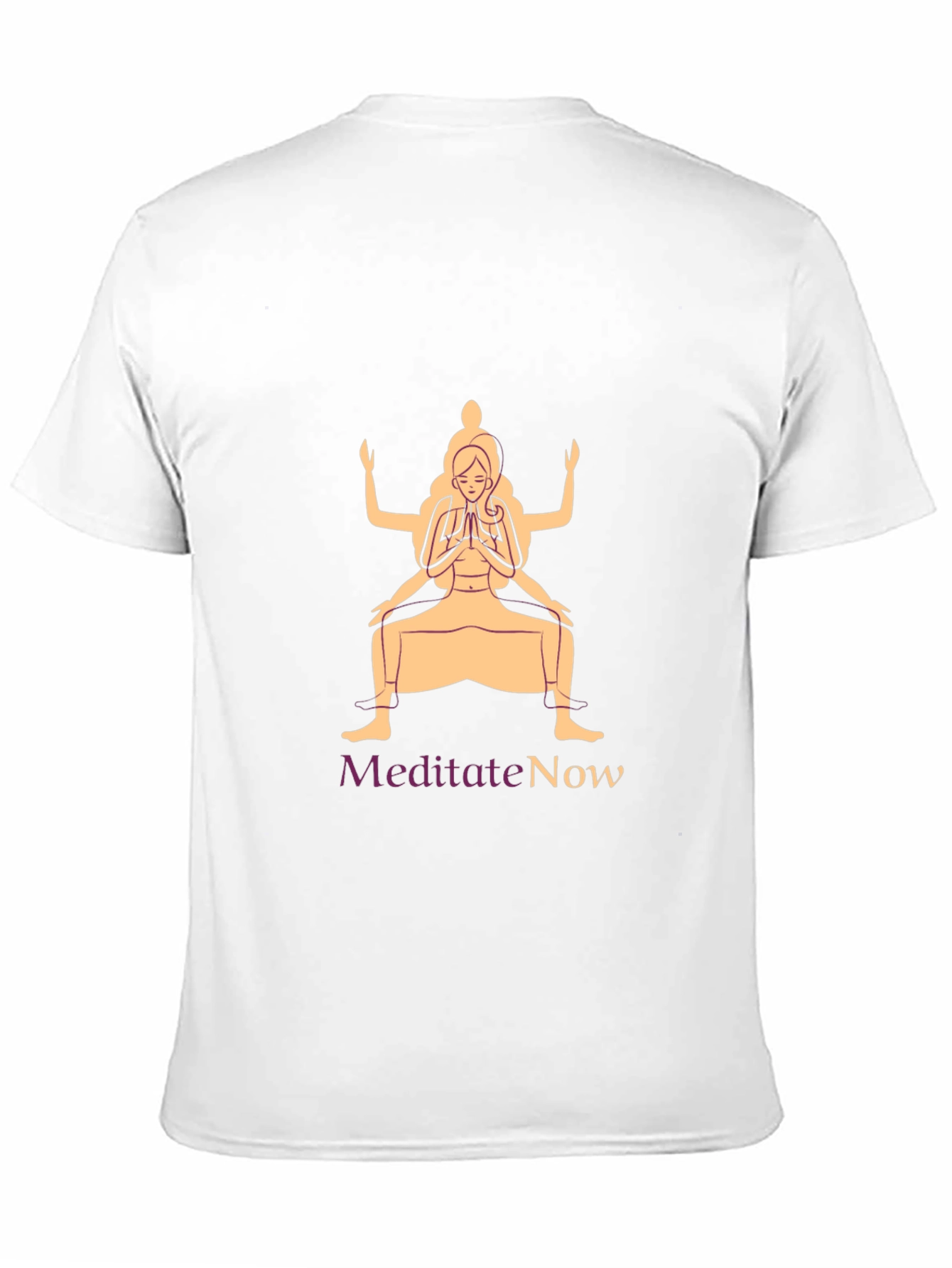 Meditate Now Graphic Tee - Yoga Zen Shirt