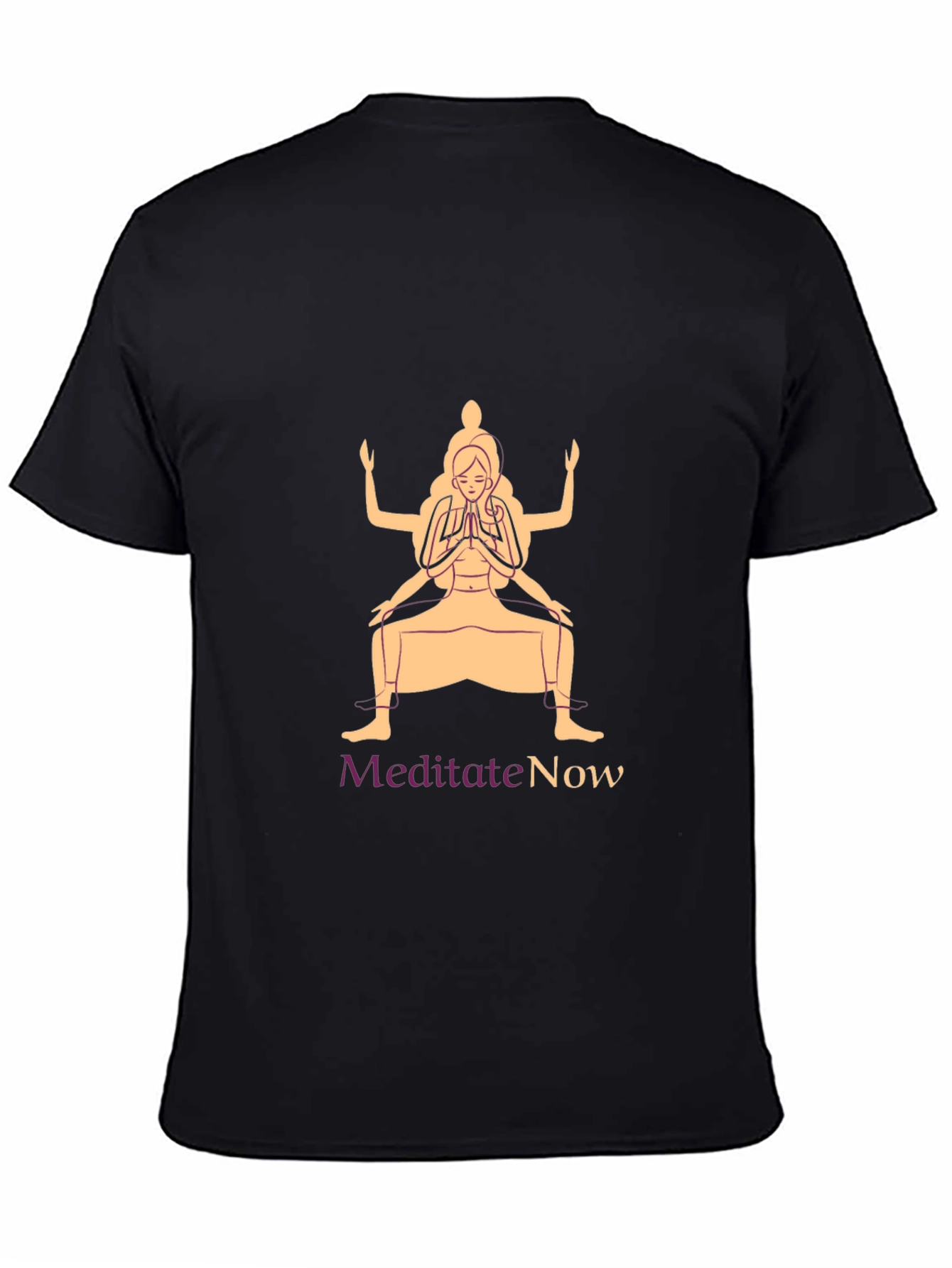 Meditate Now Graphic Tee - Yoga Zen Shirt