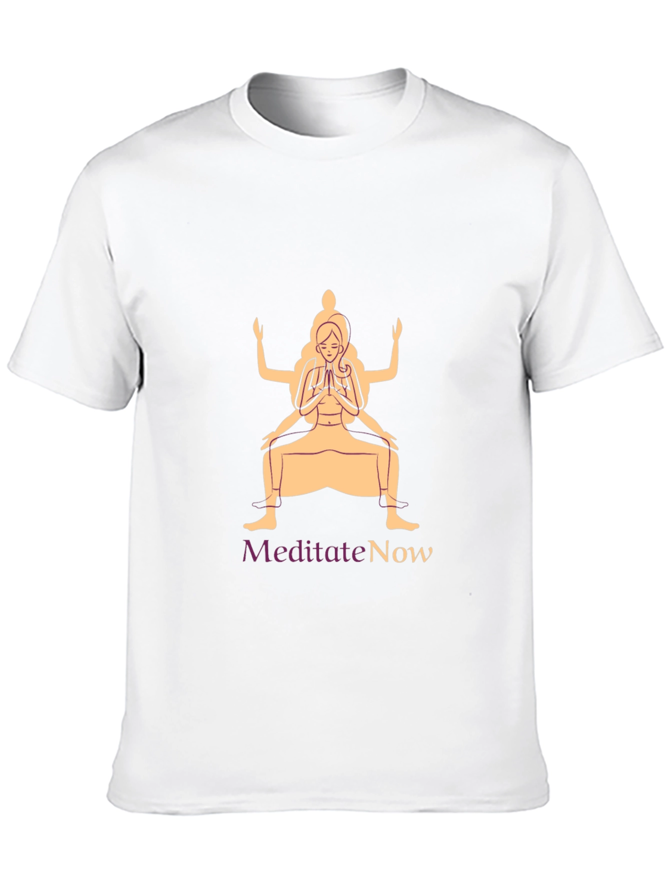 Meditate Now Graphic Tee - Yoga Zen Shirt