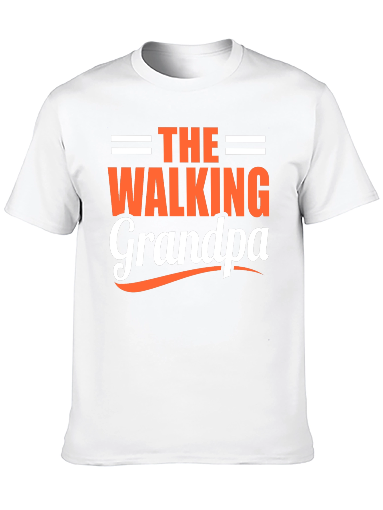 The Walking Grandpa Funny Graphic T-Shirt