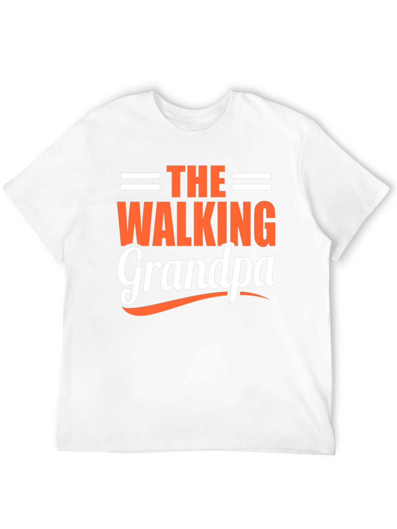 The Walking Grandpa Funny Graphic T-Shirt