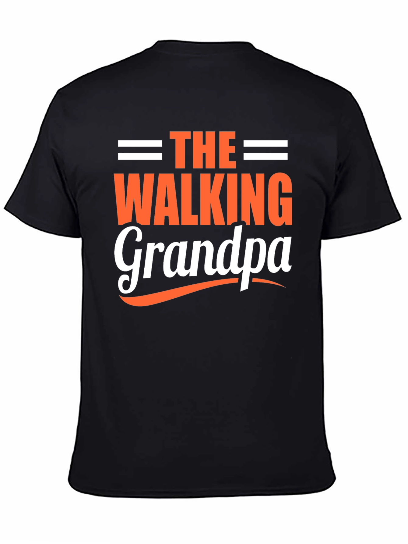 The Walking Grandpa Funny Graphic T-Shirt