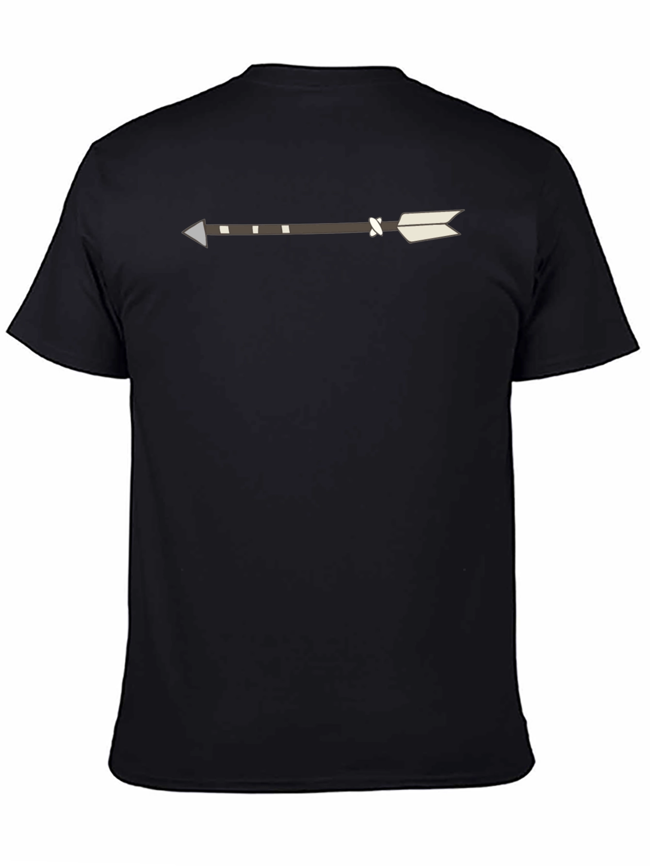 Arrow Graphic Tee - Mens Black T-Shirt