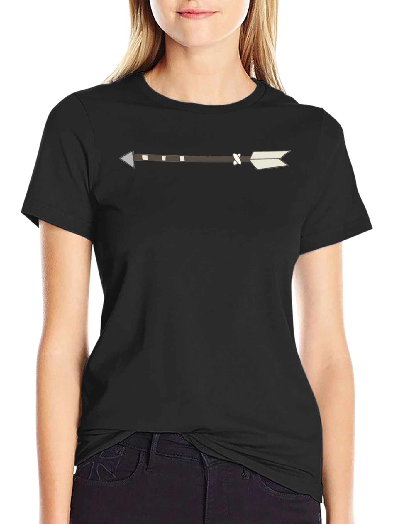 Arrow Graphic Tee - Mens Black T-Shirt