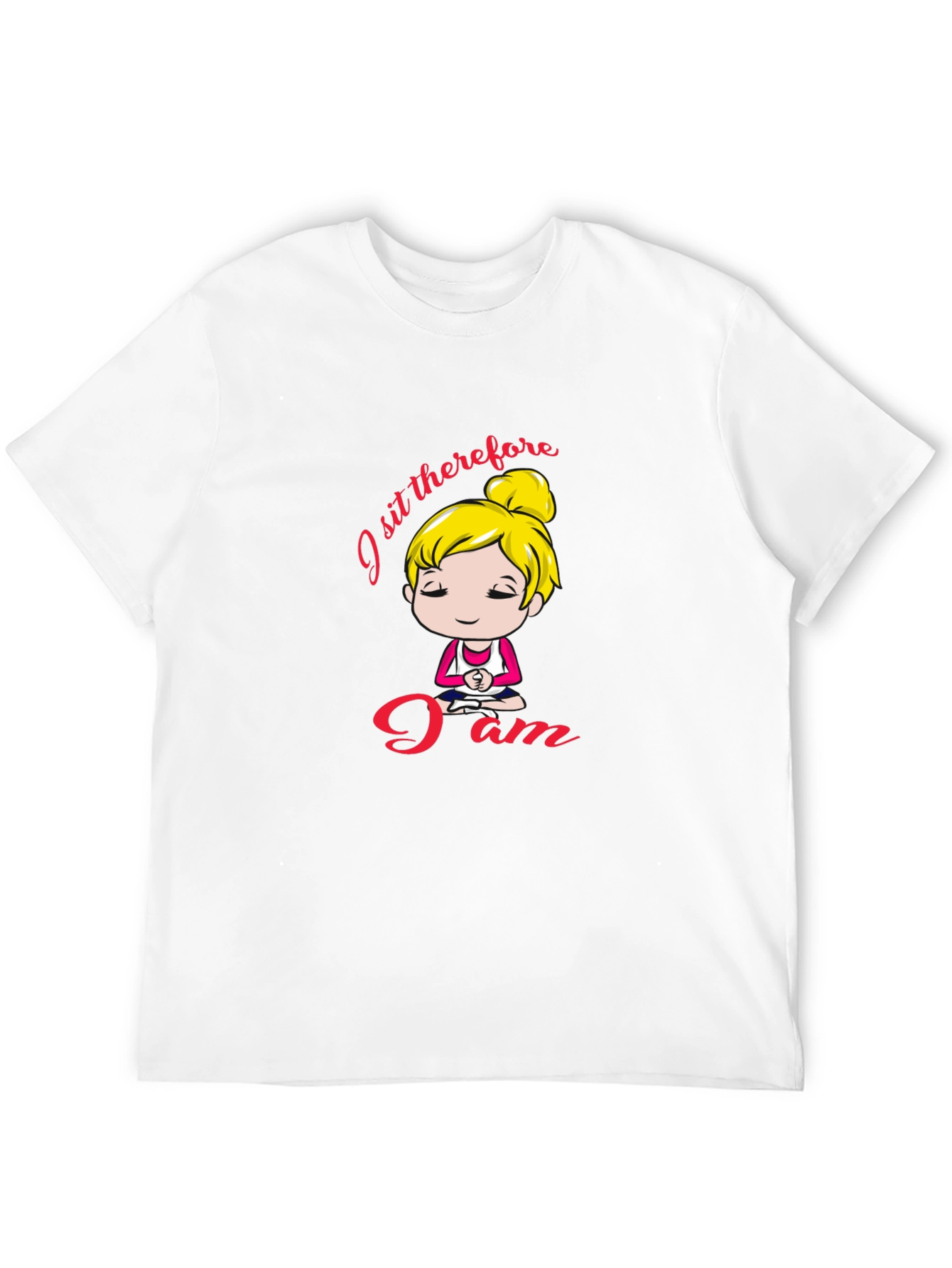 I Sit Therefore I Am Graphic Tee