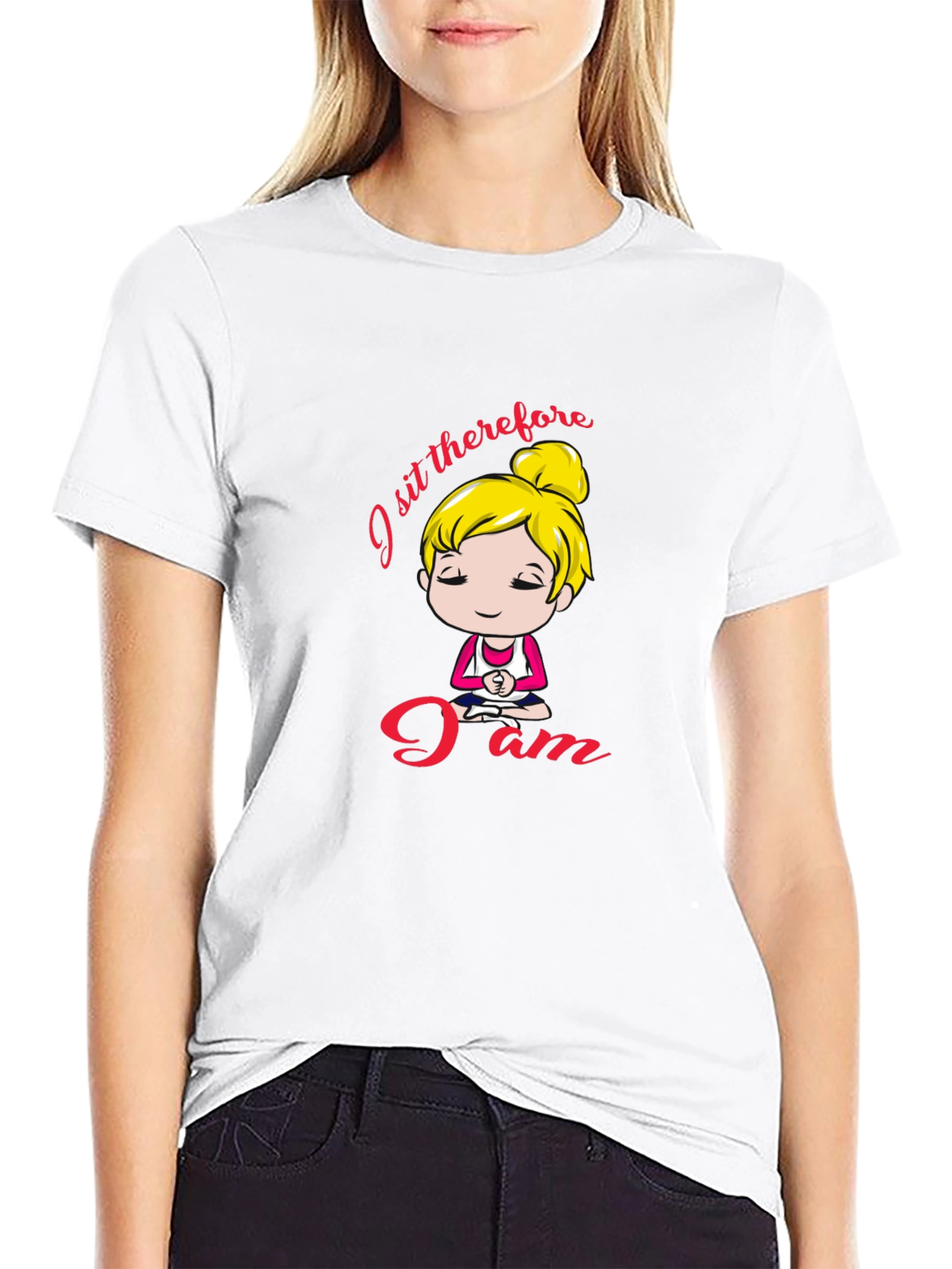 I Sit Therefore I Am Graphic Tee