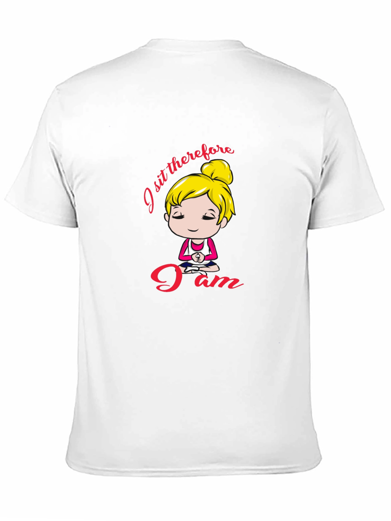 I Sit Therefore I Am Graphic Tee