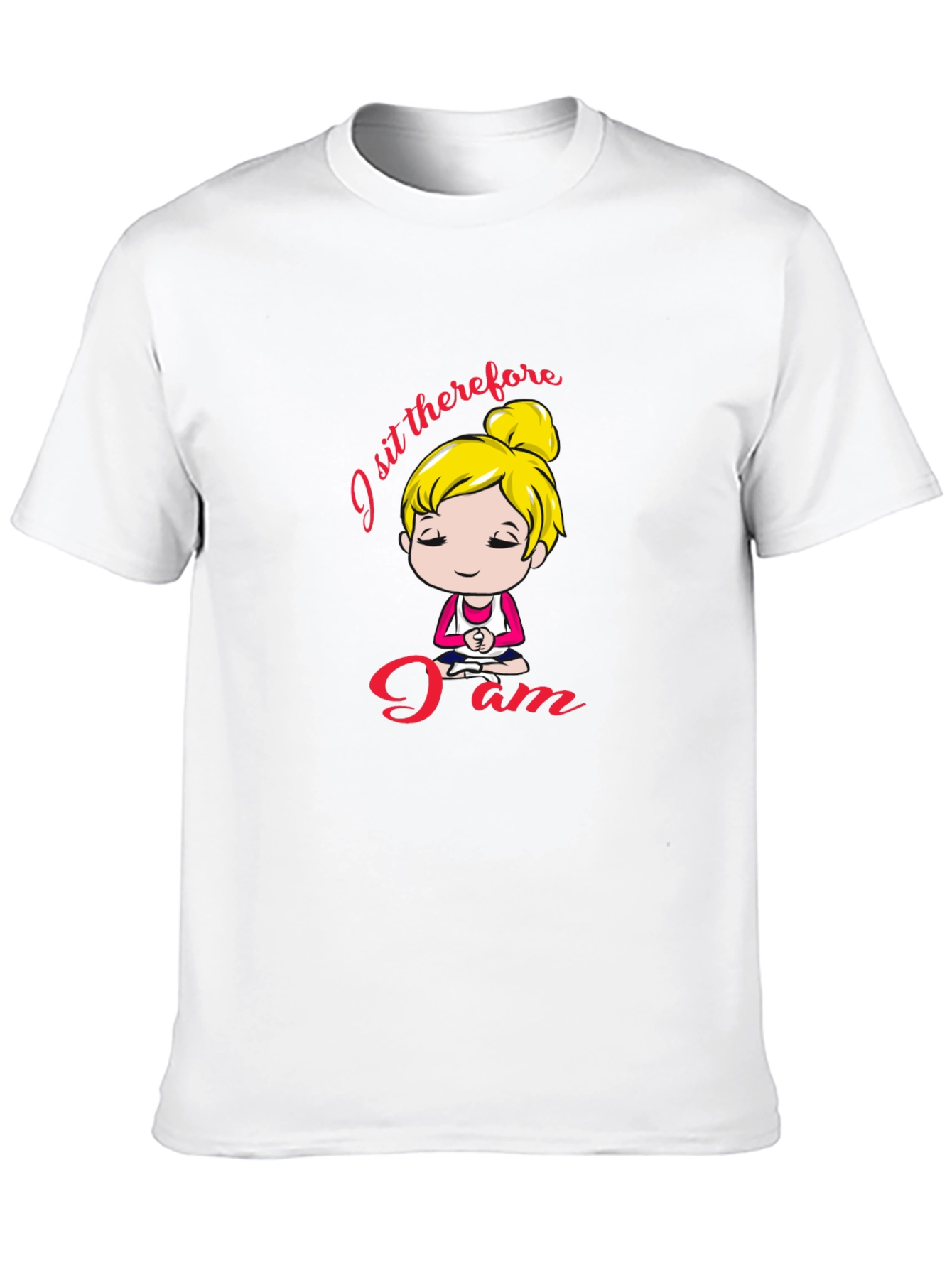 I Sit Therefore I Am Graphic Tee