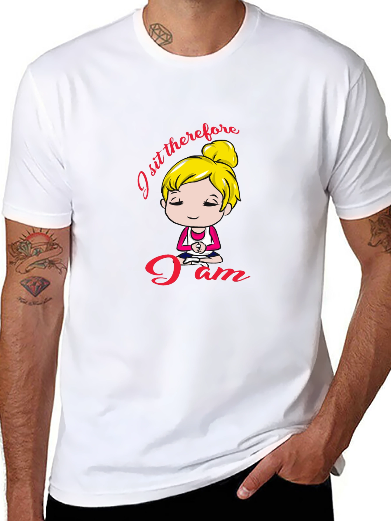 I Sit Therefore I Am Graphic Tee