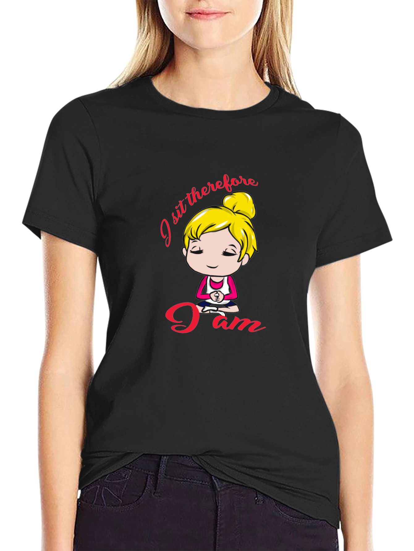 I Sit Therefore I Am Graphic Tee