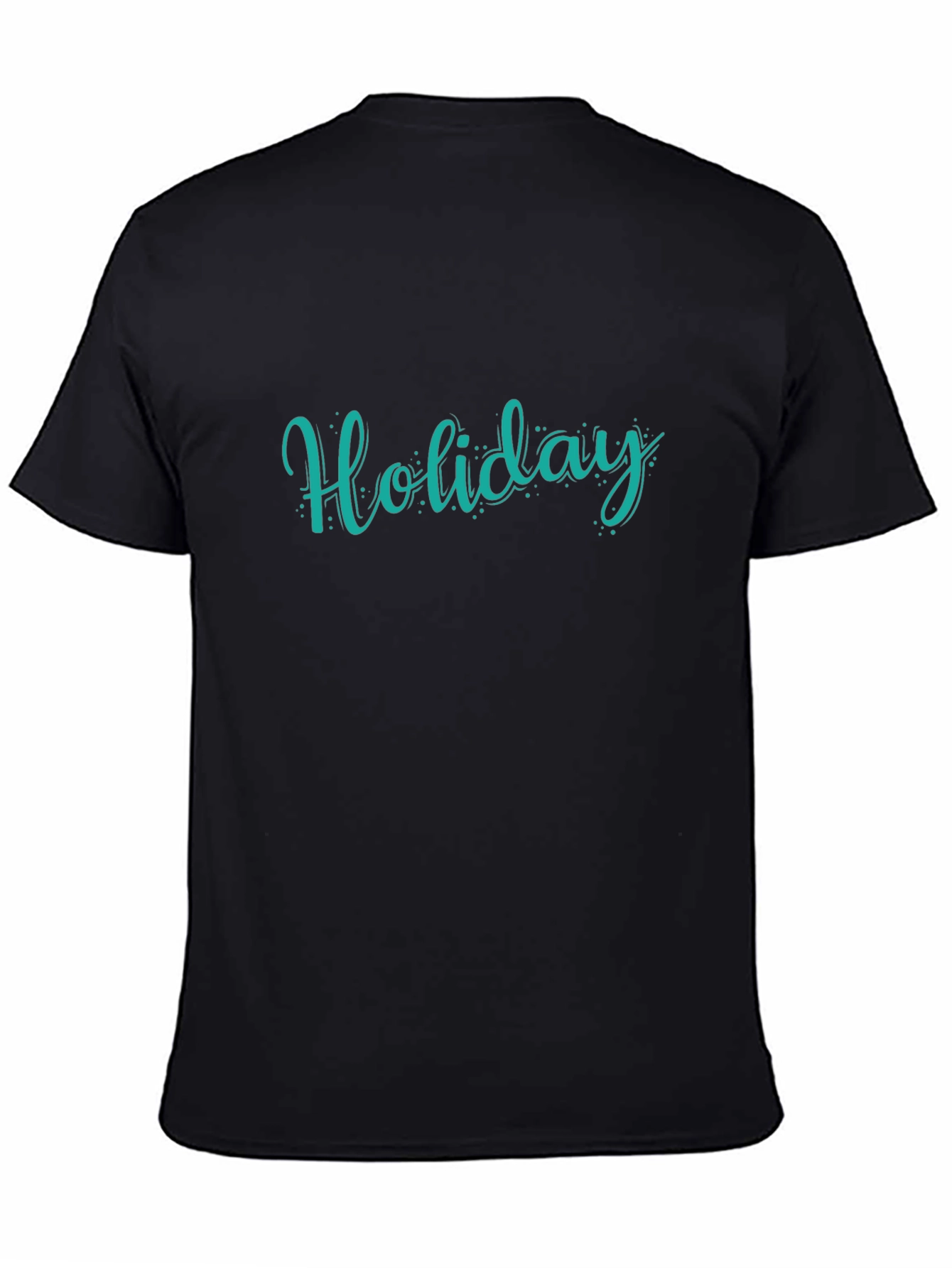 Holiday Graphic T-Shirt - Black