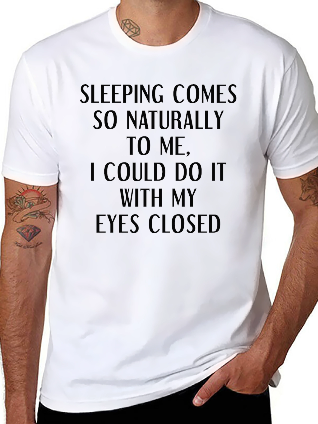 Sleeping Comes Naturally T-Shirt