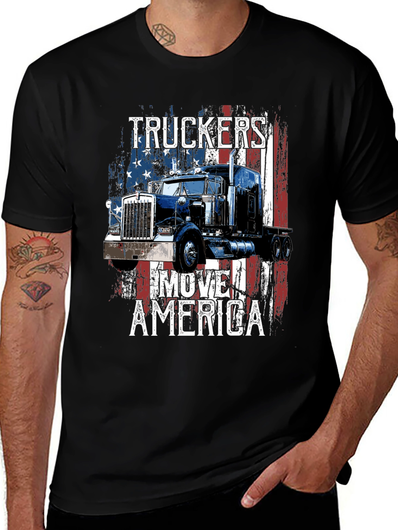 Truckers Move America T-Shirt