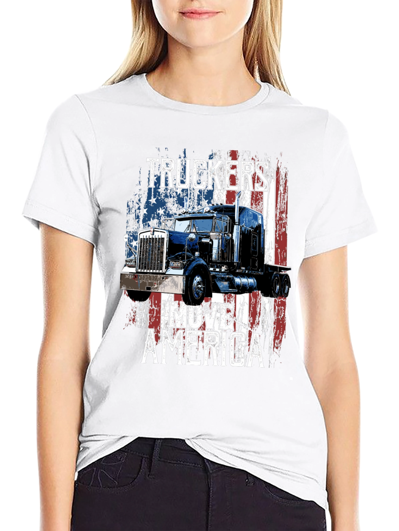 Truckers Move America T-Shirt