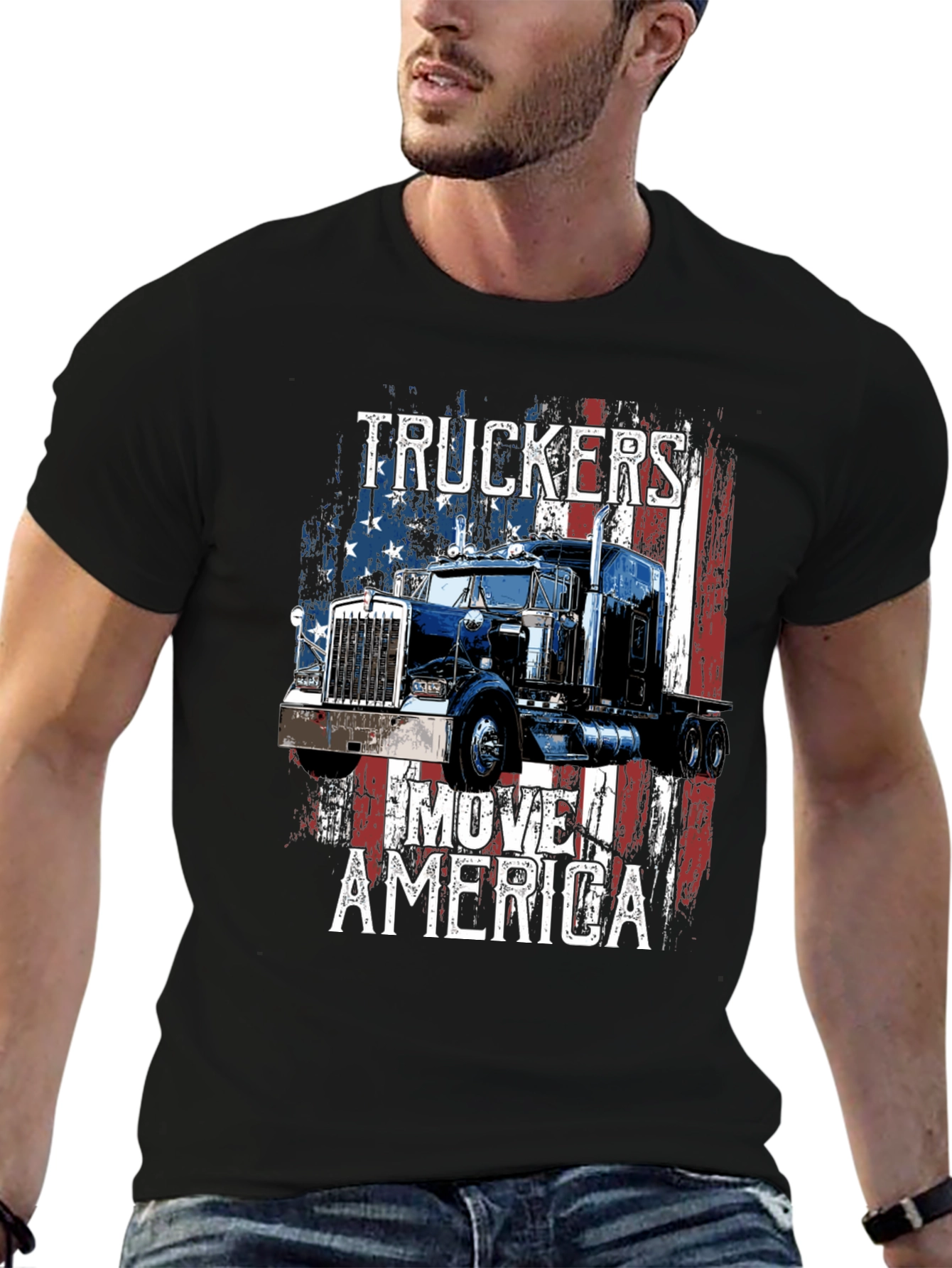Truckers Move America T-Shirt