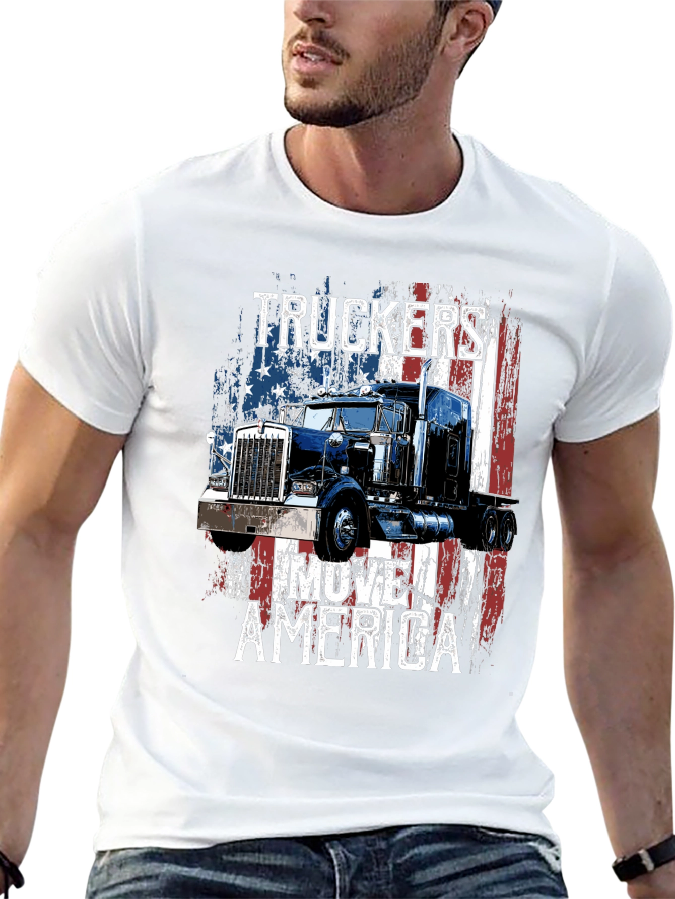 Truckers Move America T-Shirt