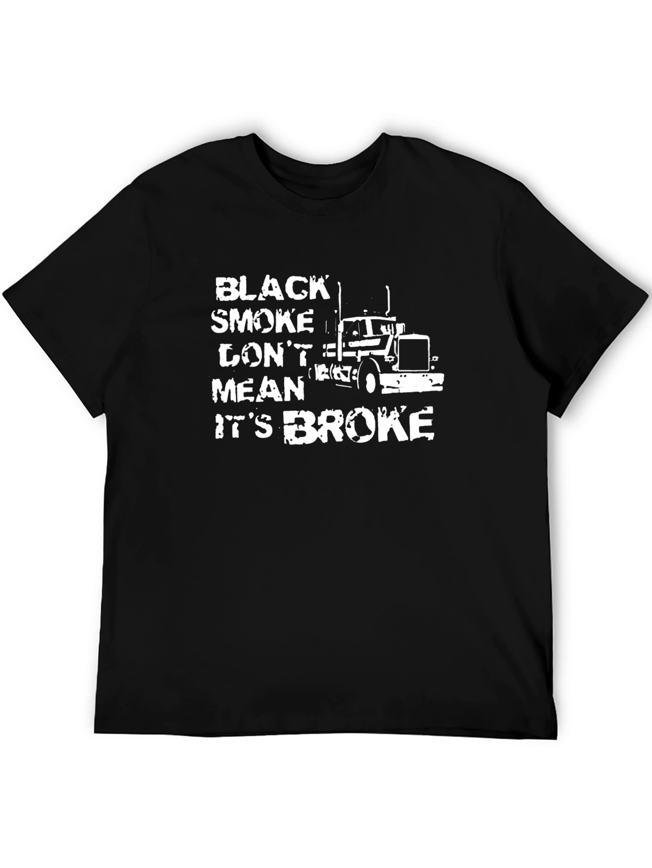 Black Smoke Trucker T-Shirt