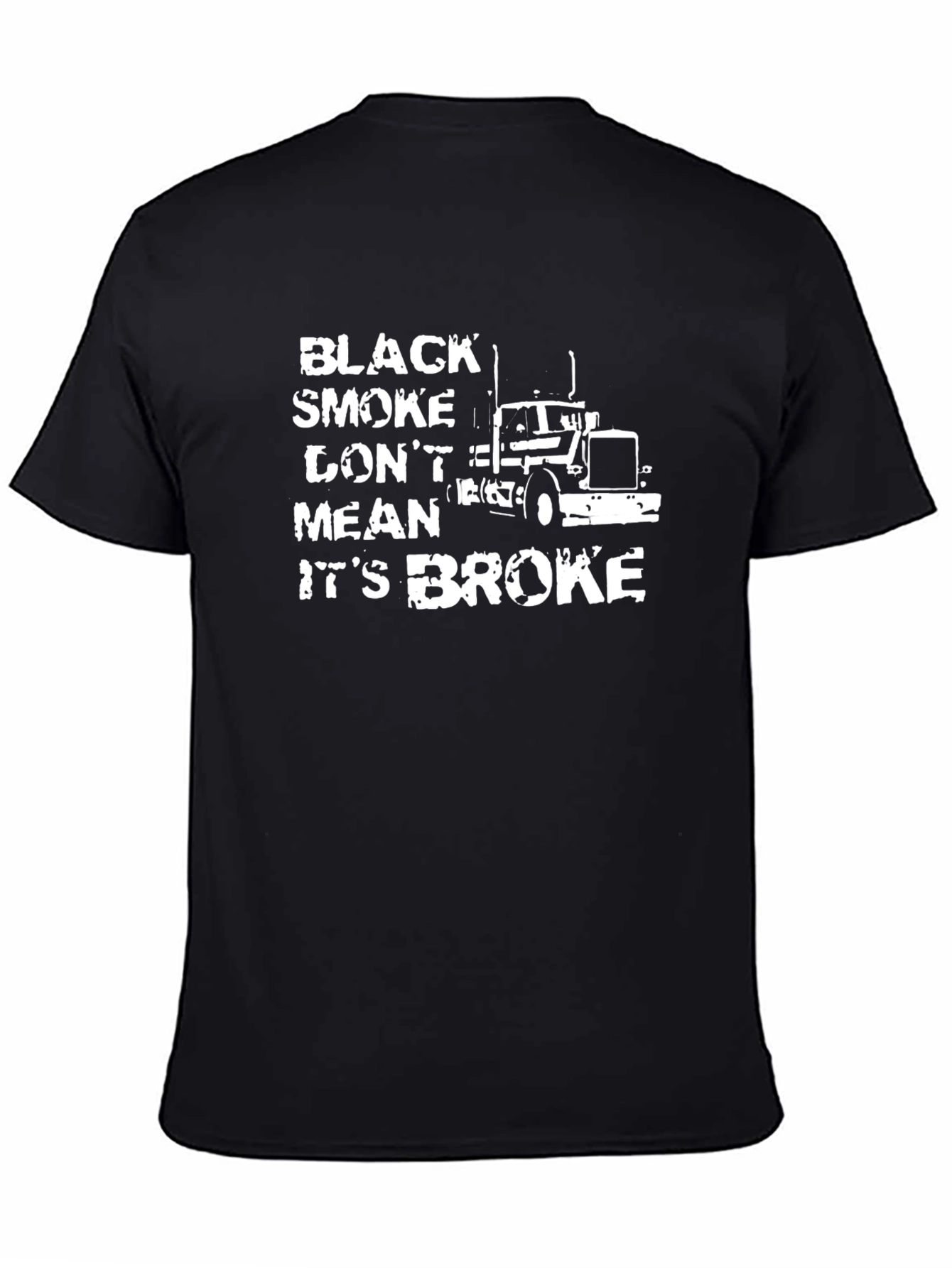 Black Smoke Trucker T-Shirt