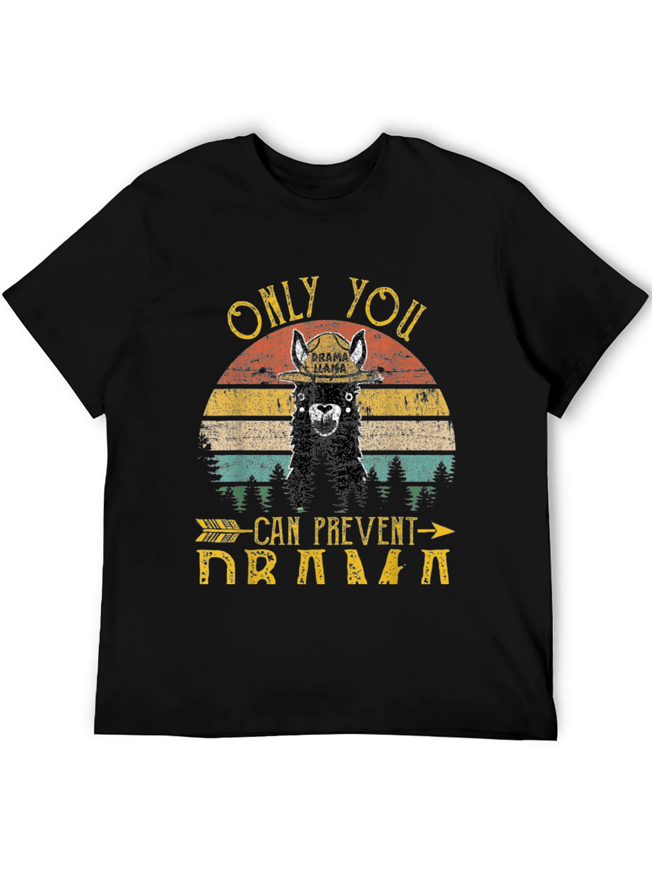 Only You Can Prevent Drama Llama Tee
