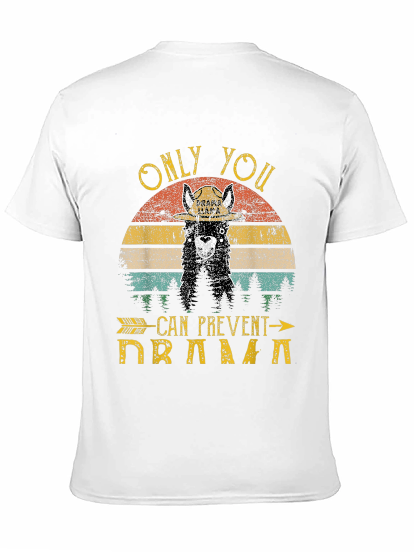 Only You Can Prevent Drama Llama Tee