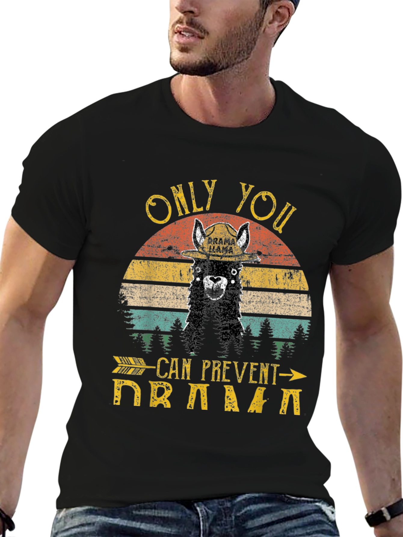Only You Can Prevent Drama Llama Tee